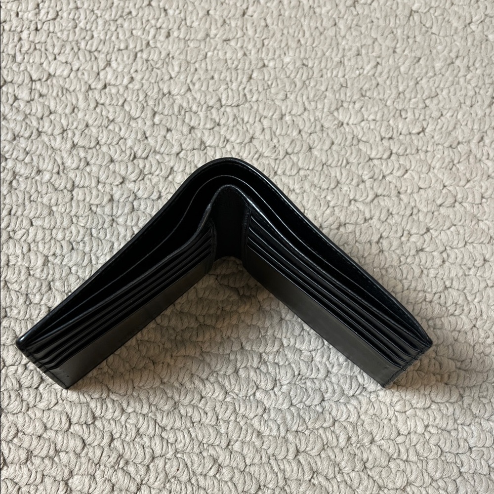 Bottega Veneta Black Woven Leather Card Holder - Picture 4 of 8